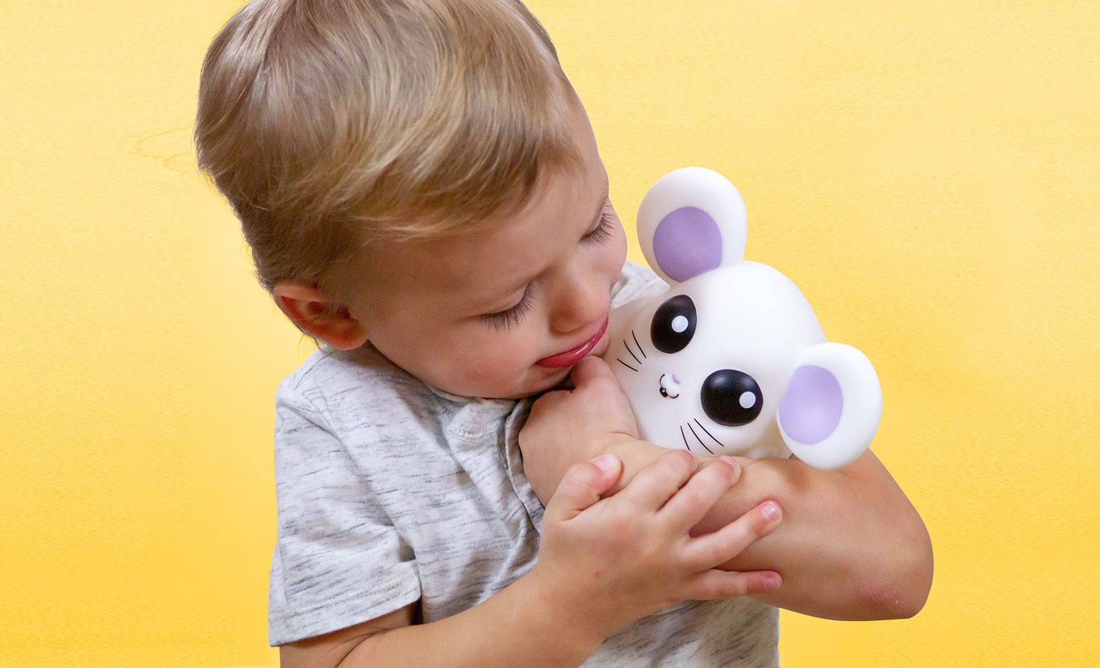 Blue Orange Where’s Squeaky Fun Interactive Preschool and Pocket-size, White