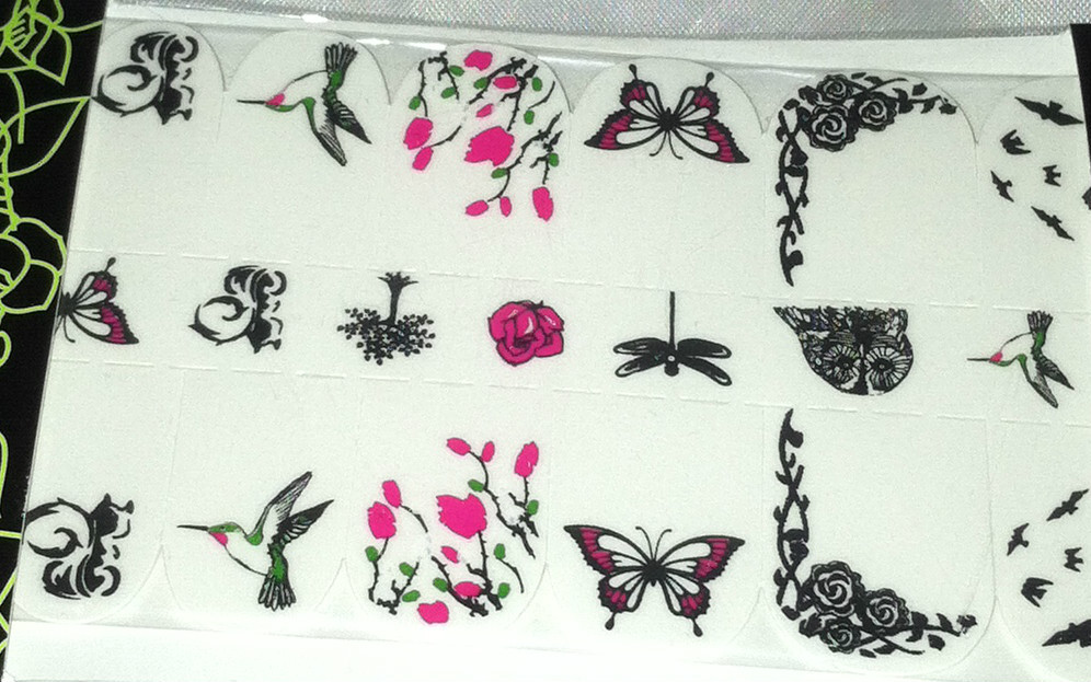 Maybelline Color Show Nail Stickers/Tattoos * 20 NYC PARK * New Limited Edition