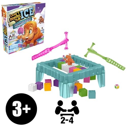 Hasbro Gaming Don’t Break The Ice 53.3 cm x 54.6 x 0.1 cm, Not Applicable