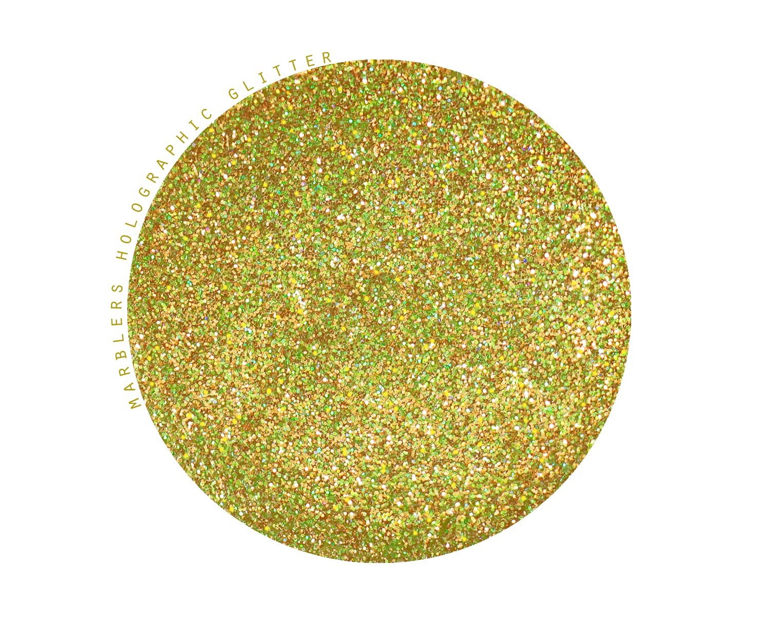 Holographic Glitter [Holo Olive Gold] 3oz (85g) | Fine | Non-, Vegan, Cruelty…