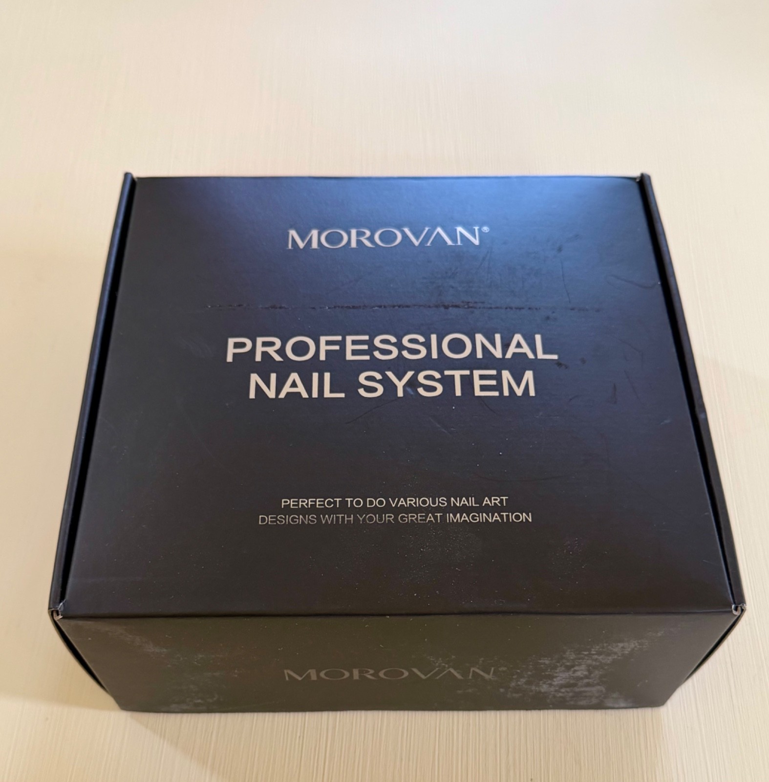 Morovan Professional Nail Art Acrylic Nail System with Drill & Dryer Open Box