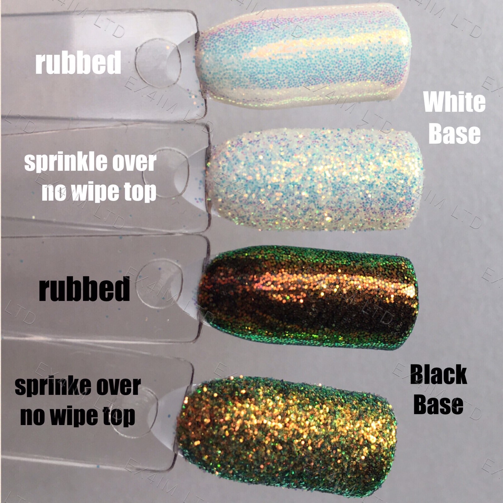 CINDERELLA PIXEL EFFECT NAIL ART GLITTER IRIDESCENT SEQUINS WEDDING POWDER MP008