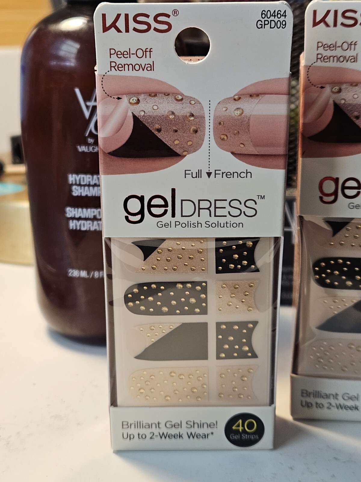 KISS Gel Dress Gel Polish Solution 40 Gel Strips #60464 SWEET MELODY