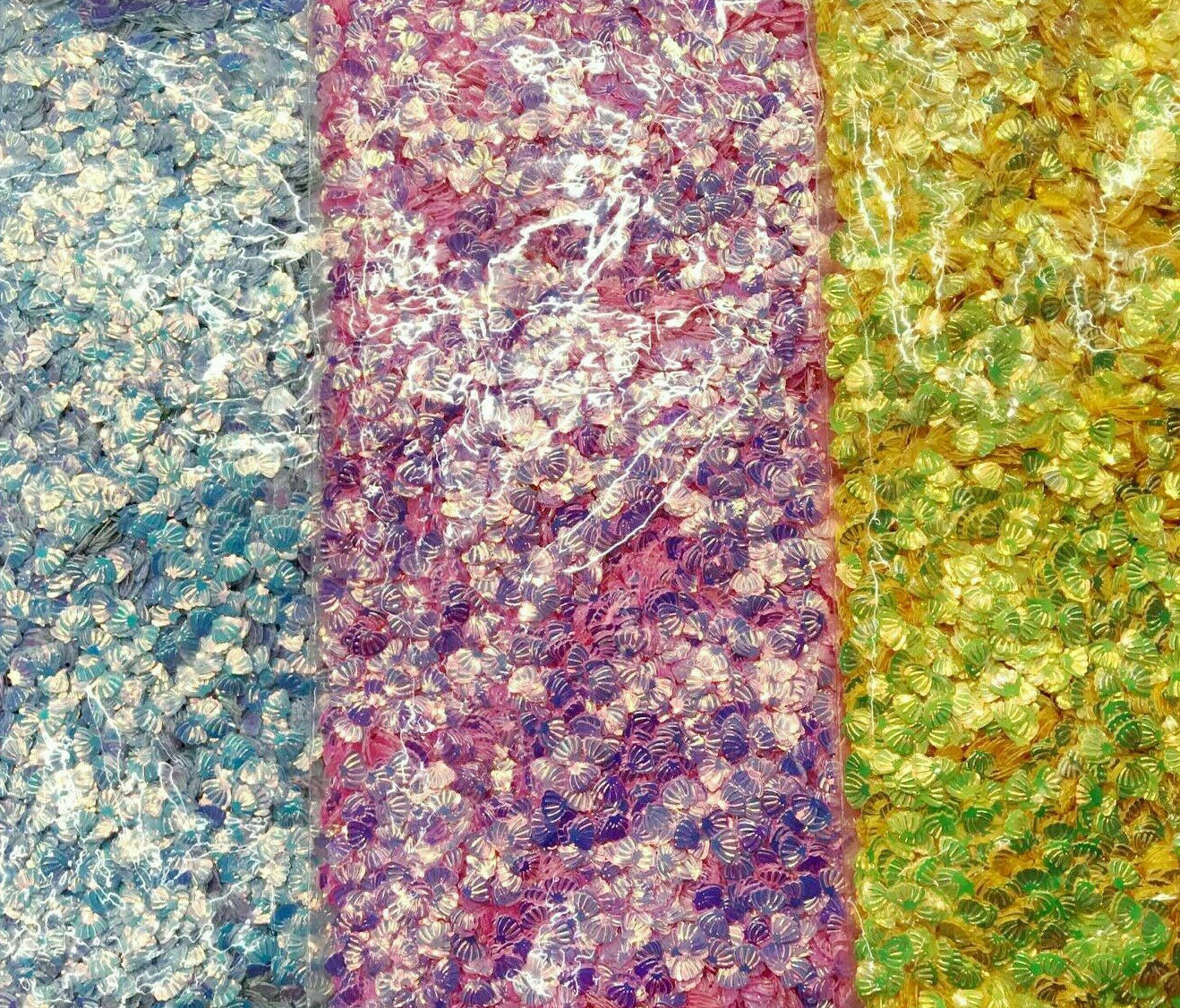 10g New 3D 12 Colors Options AB Thin Glitter Shell Flakes Sequins Nail Art Decor