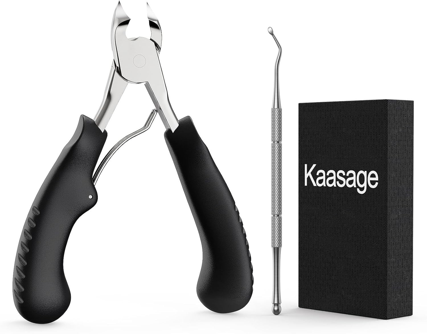 Nail Clippers for Thick & Ingrown Toenails – Sharp Curved Blade & Non-Slip