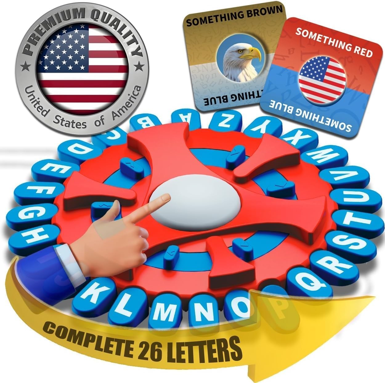 WORDSTORM Quick Family Word Game | 144 23 inches x 23 x 0.1 cm, B1