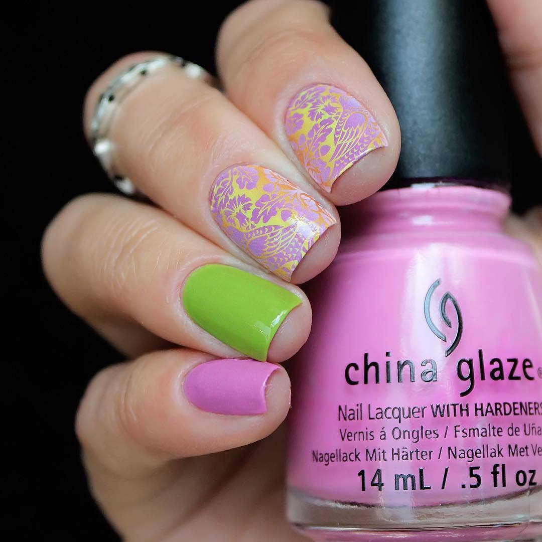 Whats Up Nails P109 Two Birds in the Bush Water Decals Sliders for Nail Art
