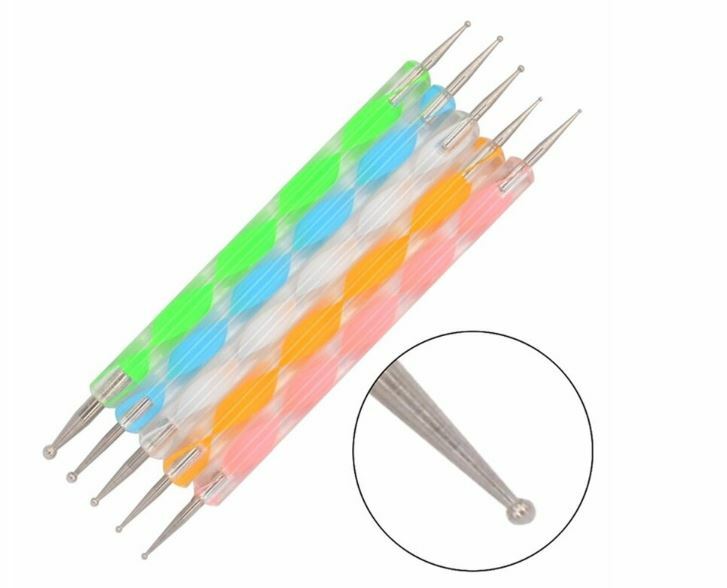 Lot of 5 Mandala Dotting Tools Nail Art Crafts Paint Manicure Rock Painting