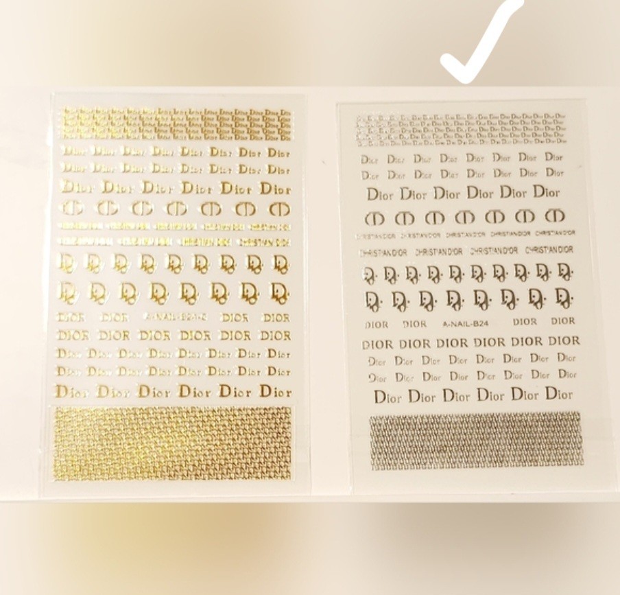 NWT NAIL ART DESIGN SELF-SEAL STICKERS N°46 SOLID SILVER!