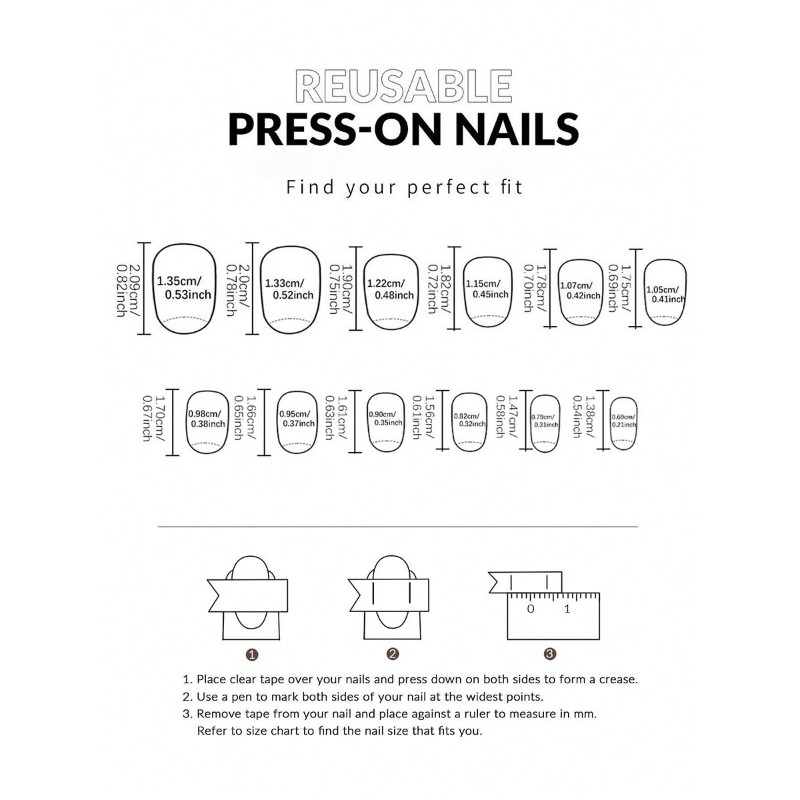 48 Pcs Fruit Palm Tree Print Press on Nails, Medium Almond Summer Fake Nails