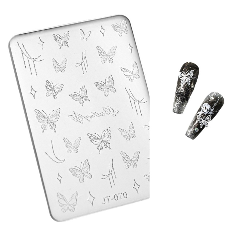 Nail Decors Molds Nail Carving Mold Perfect Gift for Nail Decors Enthusiasts