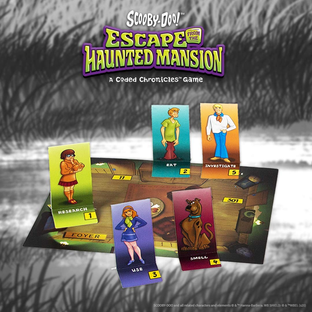 Scooby-Doo: Escape from The 10 inches x 10 x 2 inches, Multicolor
