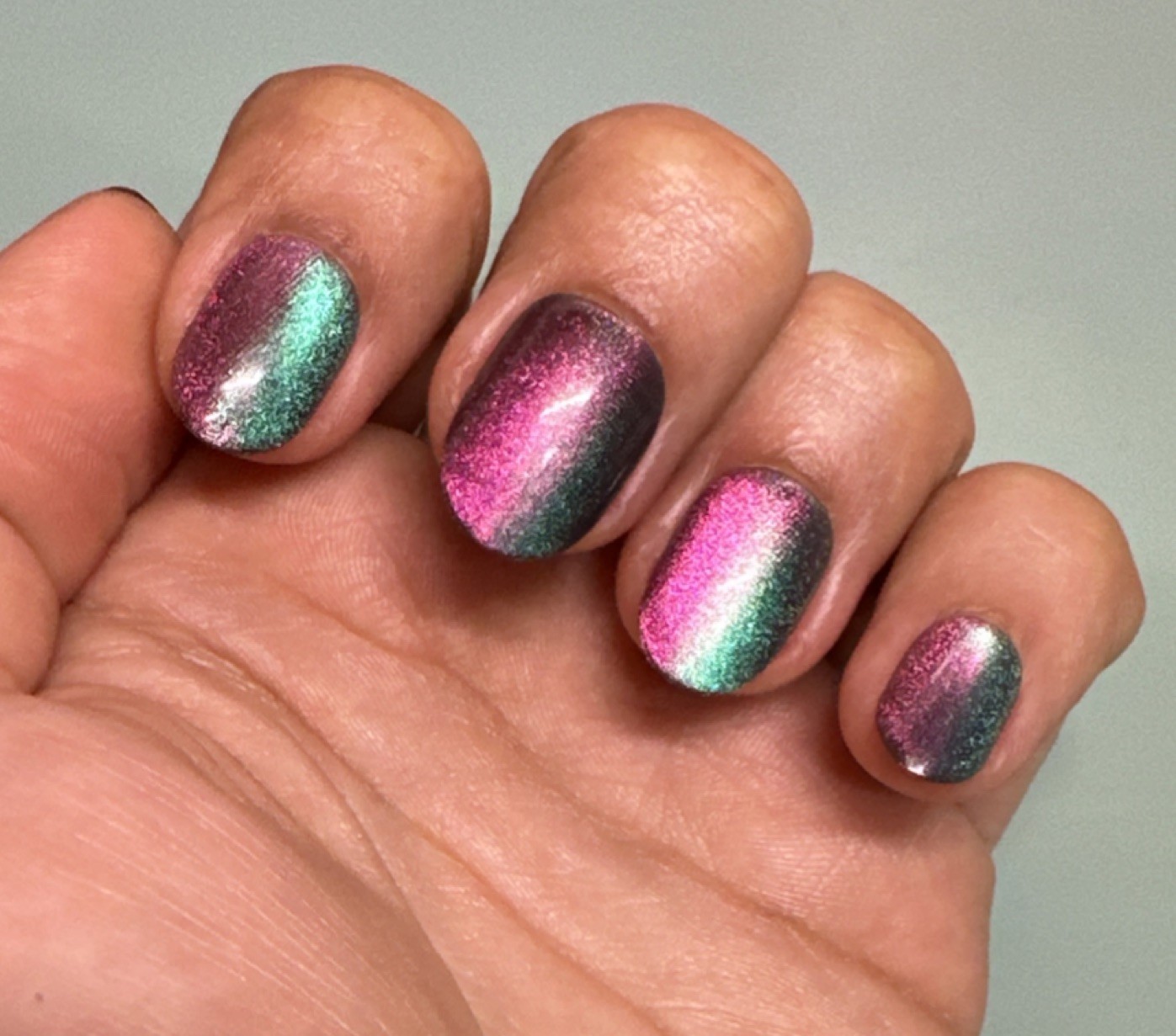 2 PACKS- Lot of imPRESS Press-On Nails Multicolor Shiny Self-Adhesive Short