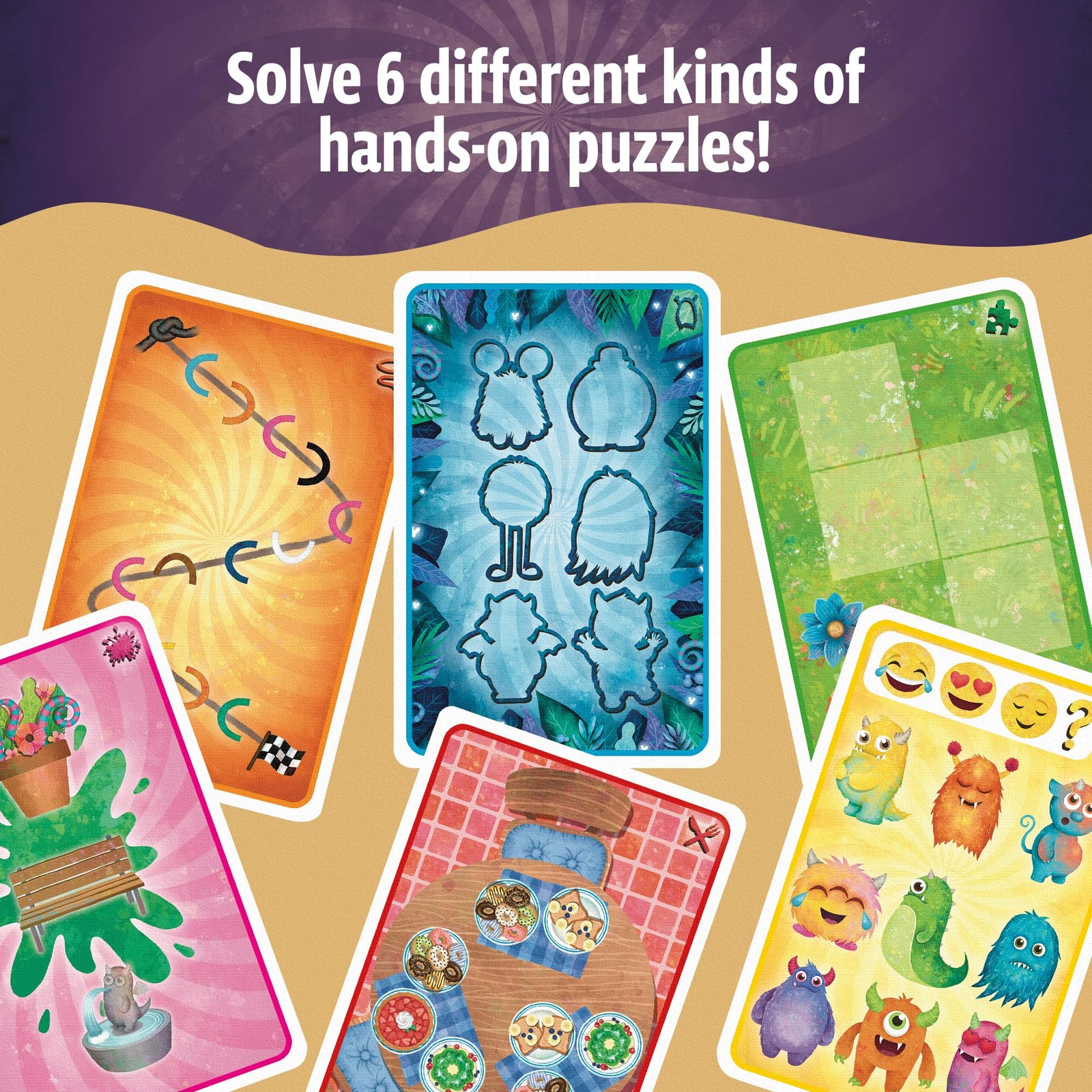 EXIT: The Game – Kids – Riddles in Monsterville | Small, Multicolor