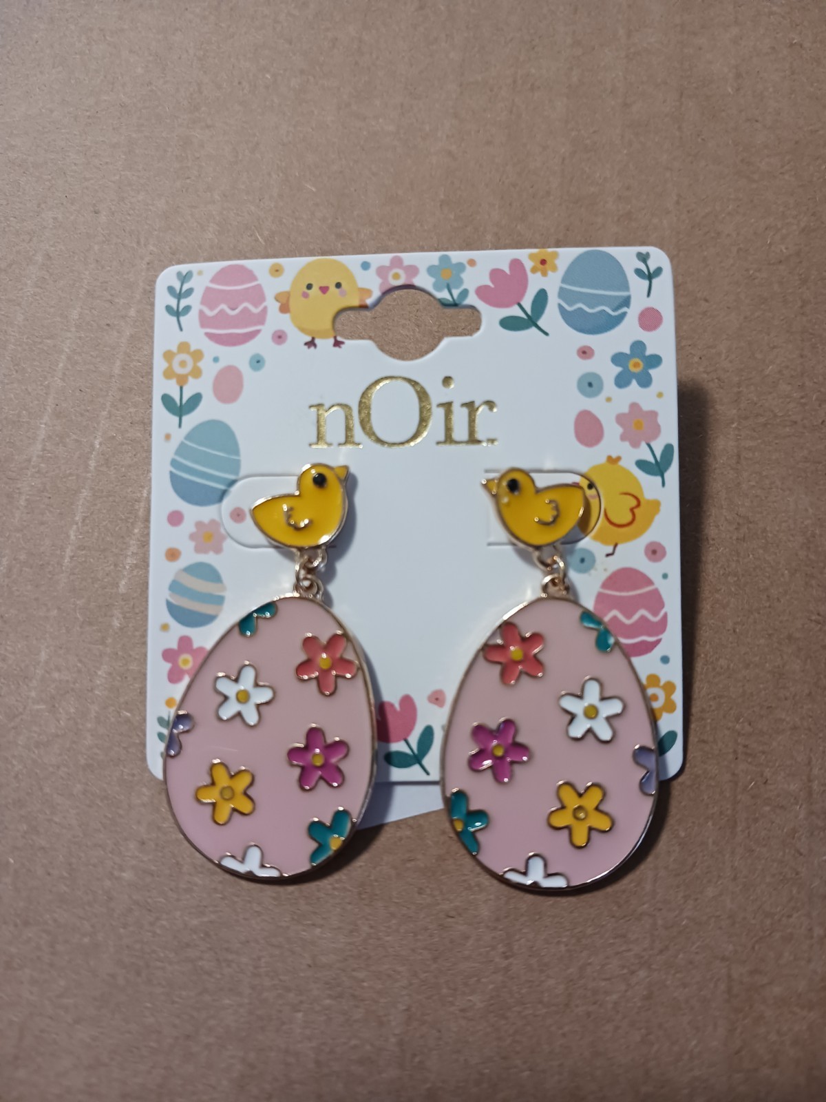 New PEEPS Easter Chick Nails & NOIR Earrings