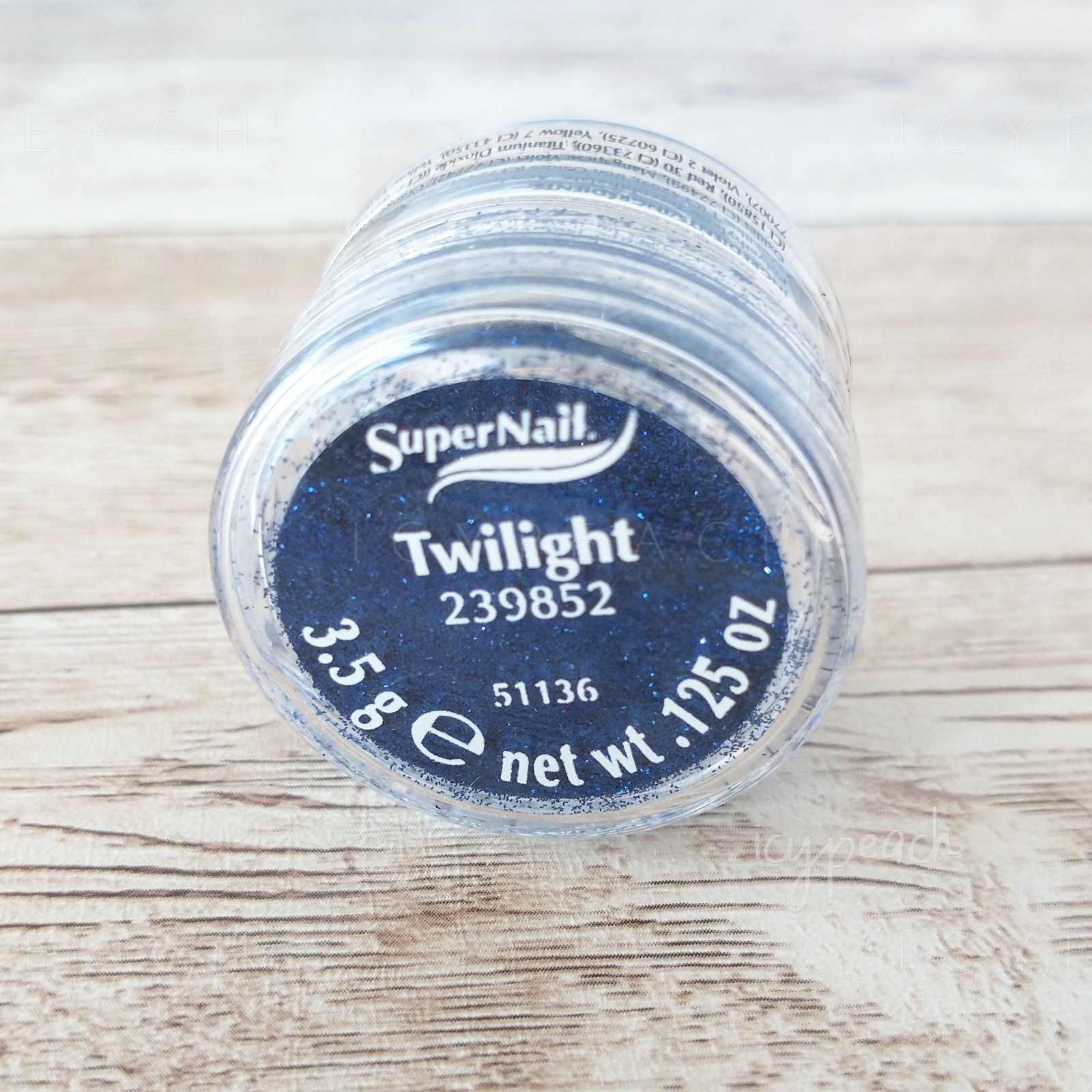 SuperNail Glitter Set Blue Ice Twilight Nail Art Powder Manicure Pedicure Crafts
