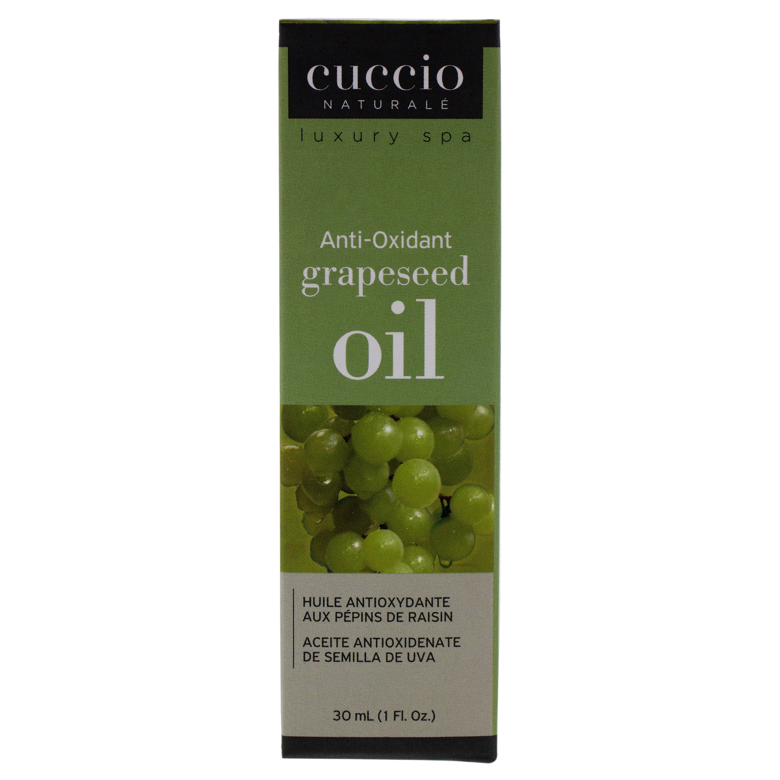 Grapeseed Anti-Oxidant Oil by Cuccio for Women – 1 oz Oil