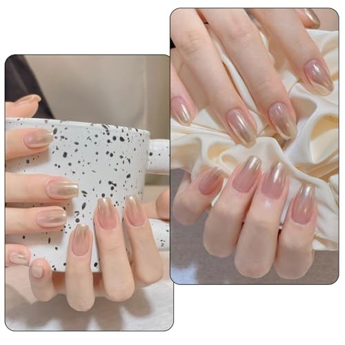 36 Jars Chrome Nail Powder Kit – White Pearl, Silver Metallic, Holographic Dip f