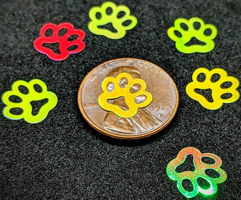 PUPPY/KITTY PAWS Glitter*UNICORN EFFECT~Slime Glitter•Cup•Body Art•Face•Festival
