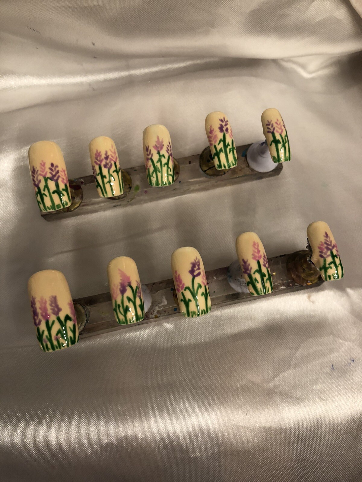 ℤ ℕ𝔸𝕀𝕃ℤ! Gorgeous set of Handcrafted Press On Nails