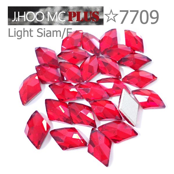 J.HOO Crystal 7709 Rhombus Flat Back Rhinestones 13×8mm Nail Art (6pcs)