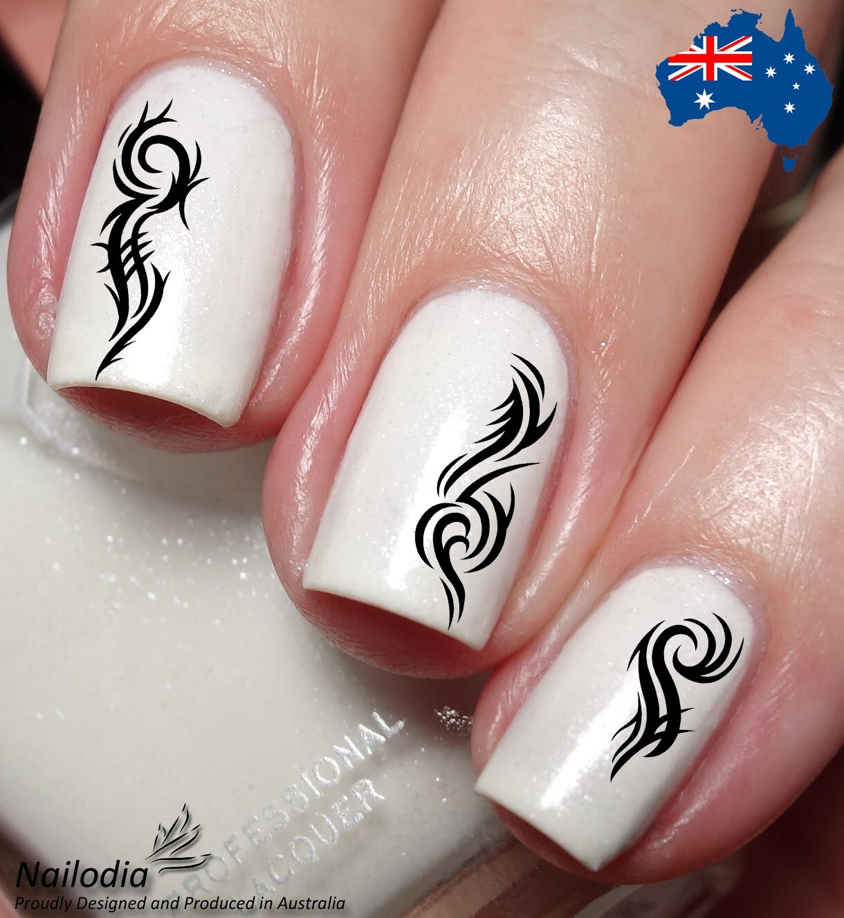 Hawaii Tribal Nail Art Decal Sticker Water Transfer Slider