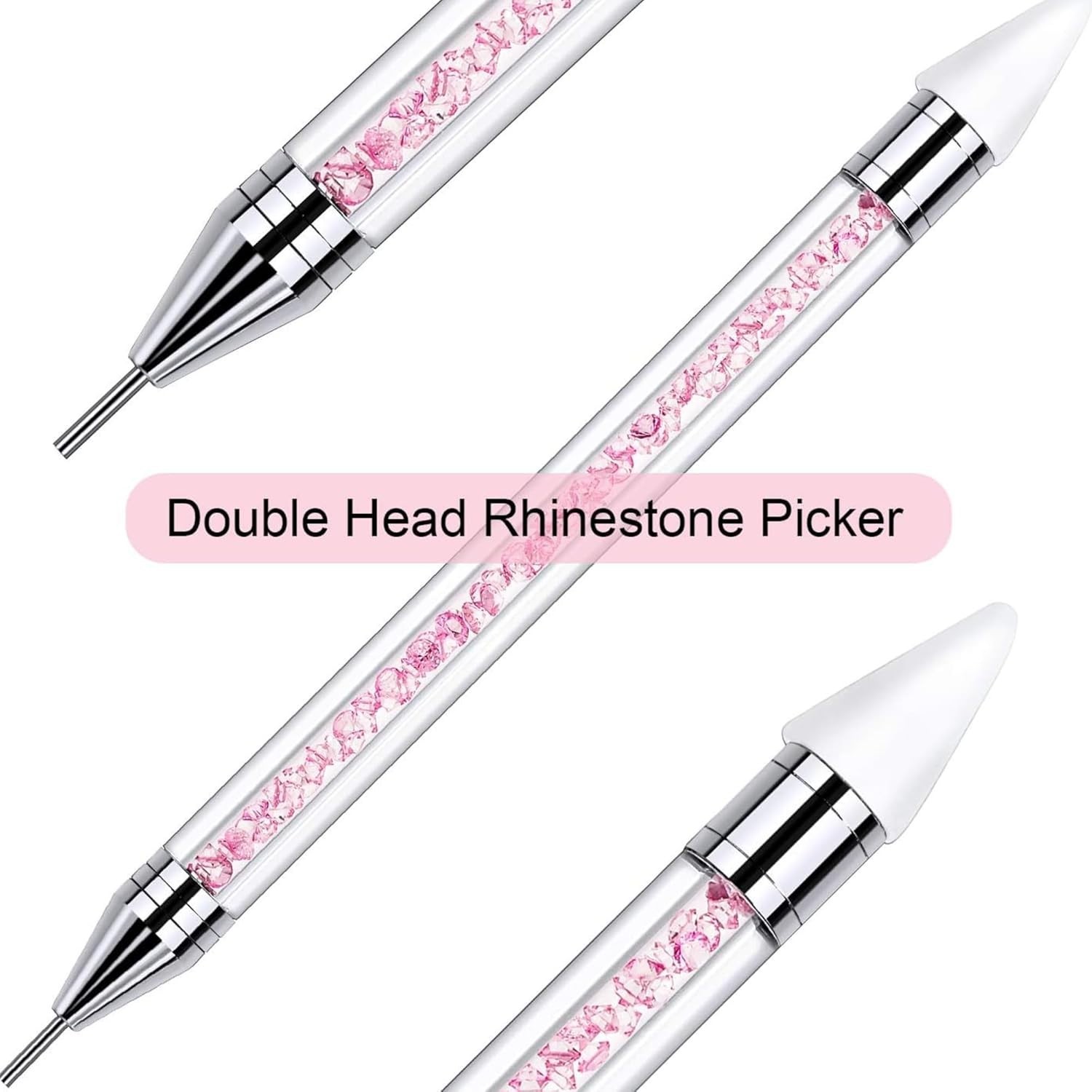 Quality Rhinestone Dotting Pens with Wax Tip – Perfect for Nail Enthusiasts
