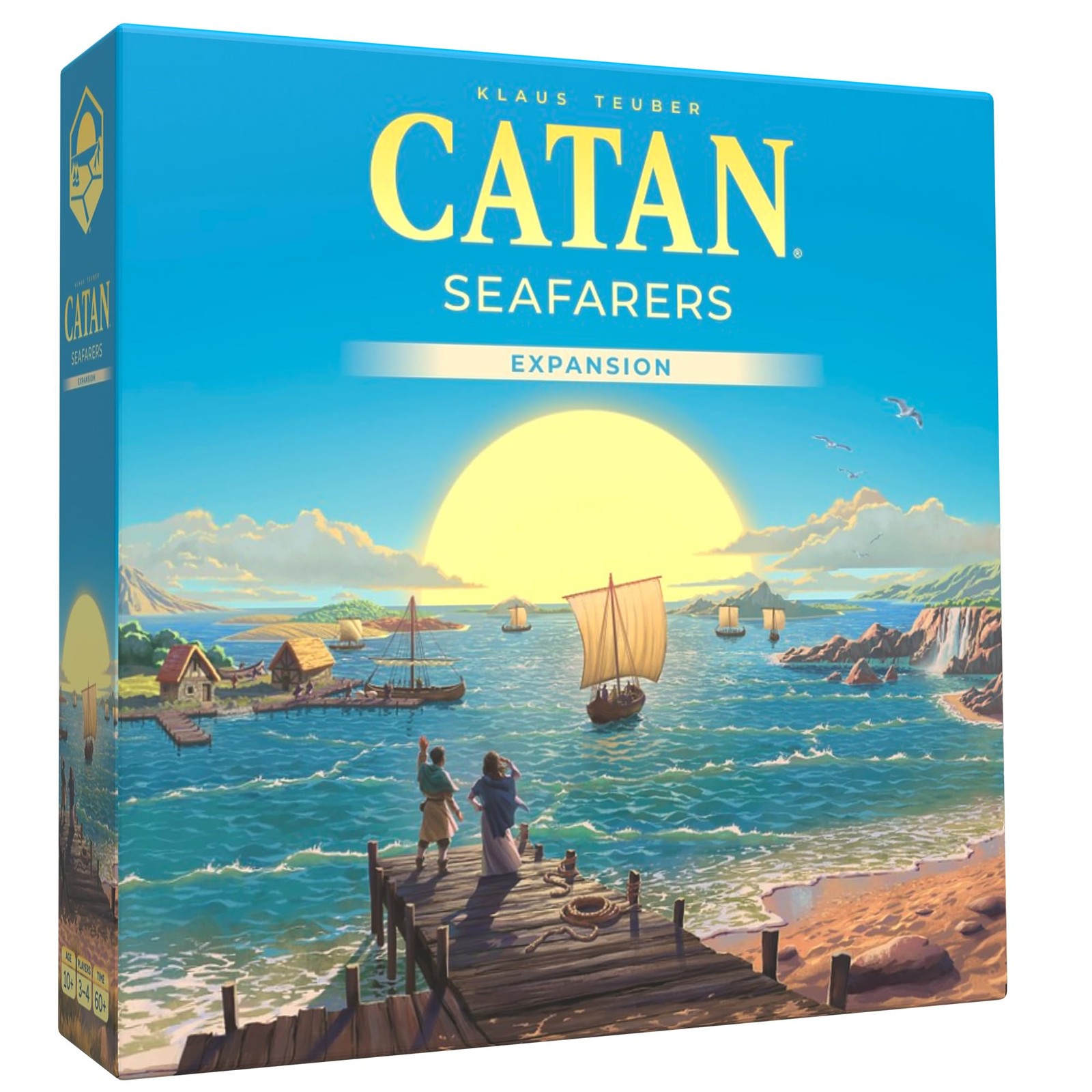 CATAN Seafarers Board Game Expansion 11.69 x 2.75 x 0.1 inches, Multicolor