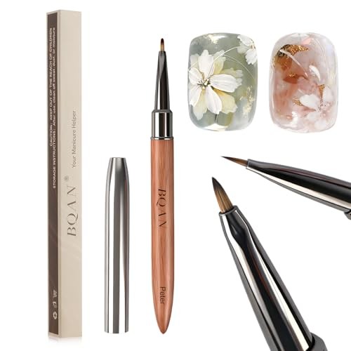 1Pcs Nail Art Brushes Nail Brush for Flower, Petal & Leaves Gel Daisy Pen