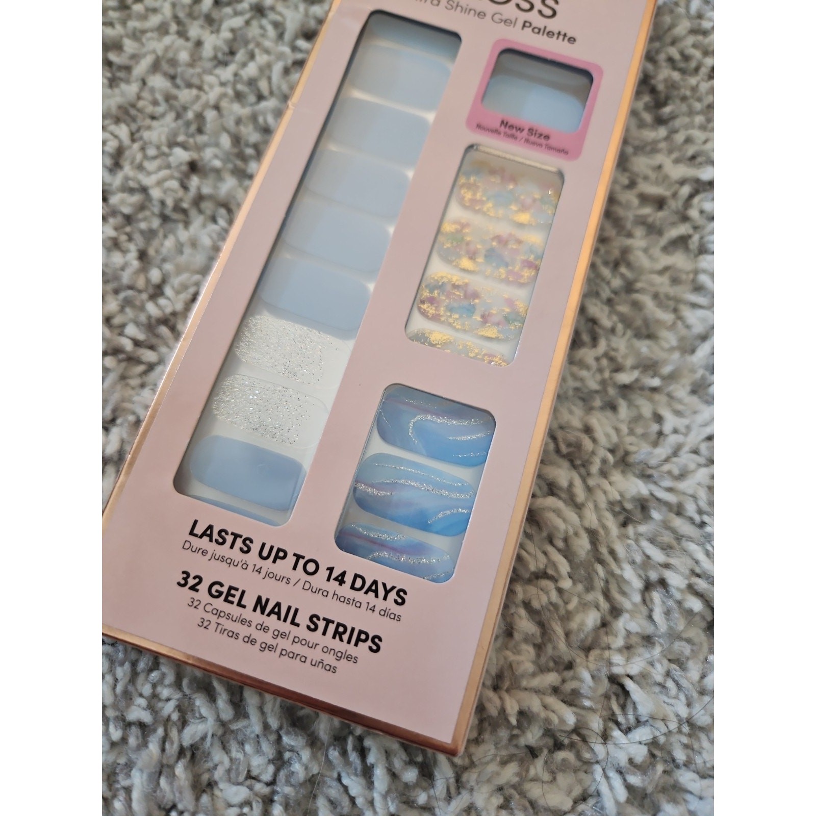 Dashing Diva Gloss Ultra Shine 32 Gel Nail Strips Palette Spiritual Journey