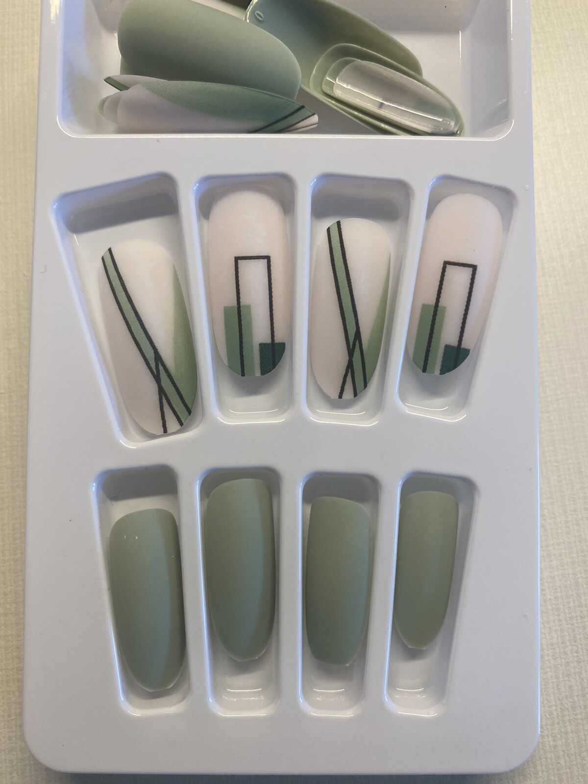 3 packs Press Nail / False Nails with adhesive sticker included