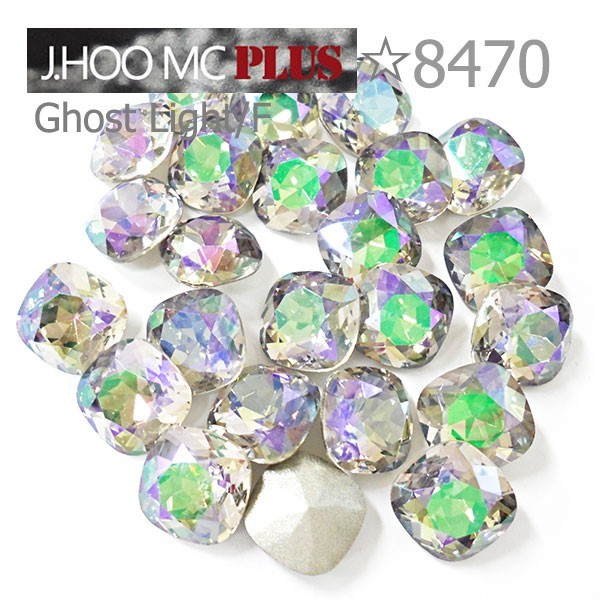 J.HOO Crystal 8470 Cushion V-Cut Fancy Rhinestones 8mm Nail Art (10pcs)