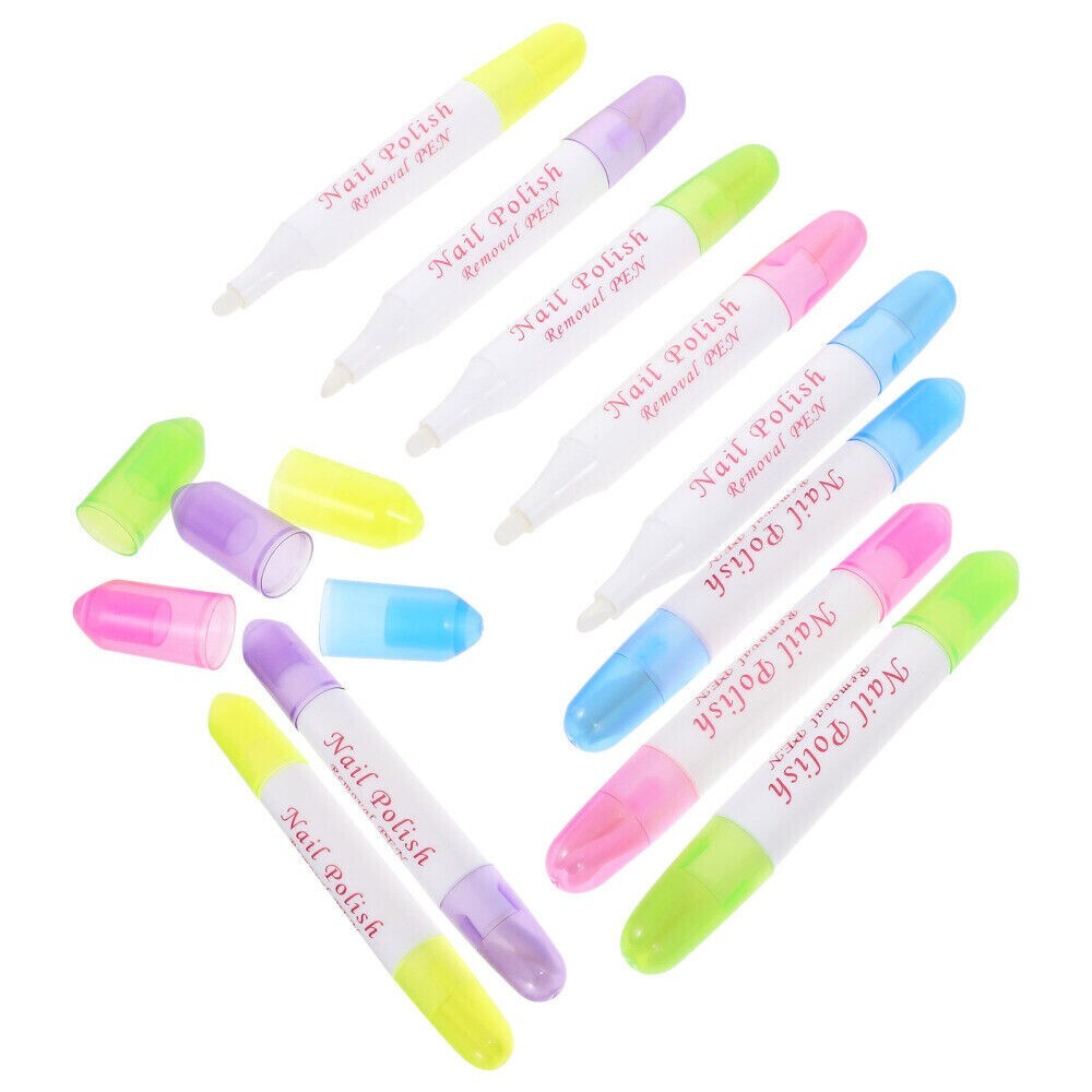 1 PC NAIL POLISH REMOVER Corrector Pen Art Varnish Correction Pens+ 3 Tips FREE