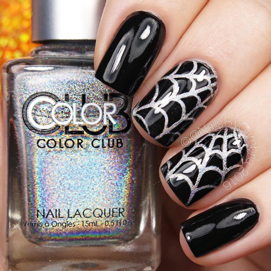 Spider Web Stencils for Nails, Halloween Nail Stickers, Nail Art, Nail Vinyls