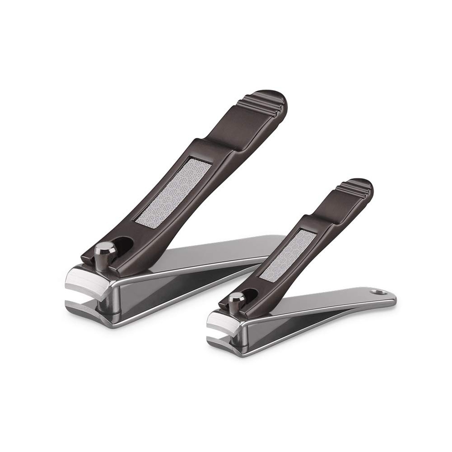 Nail Clippers Set with Build-in Nail File, Durable Sharp Zinc Alloy Fingernai…