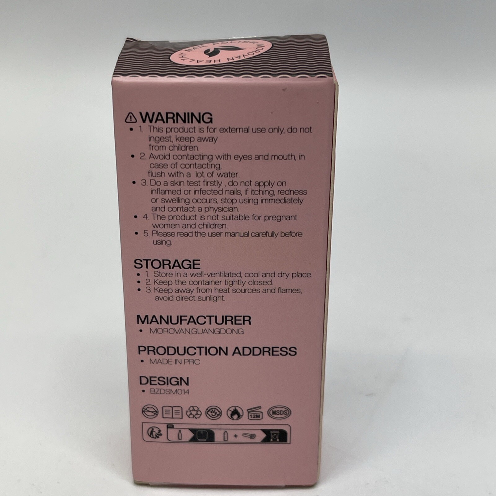Morovan Professional Nail System Gel Polish Glitter UV LED Soak Off 10ml G1384