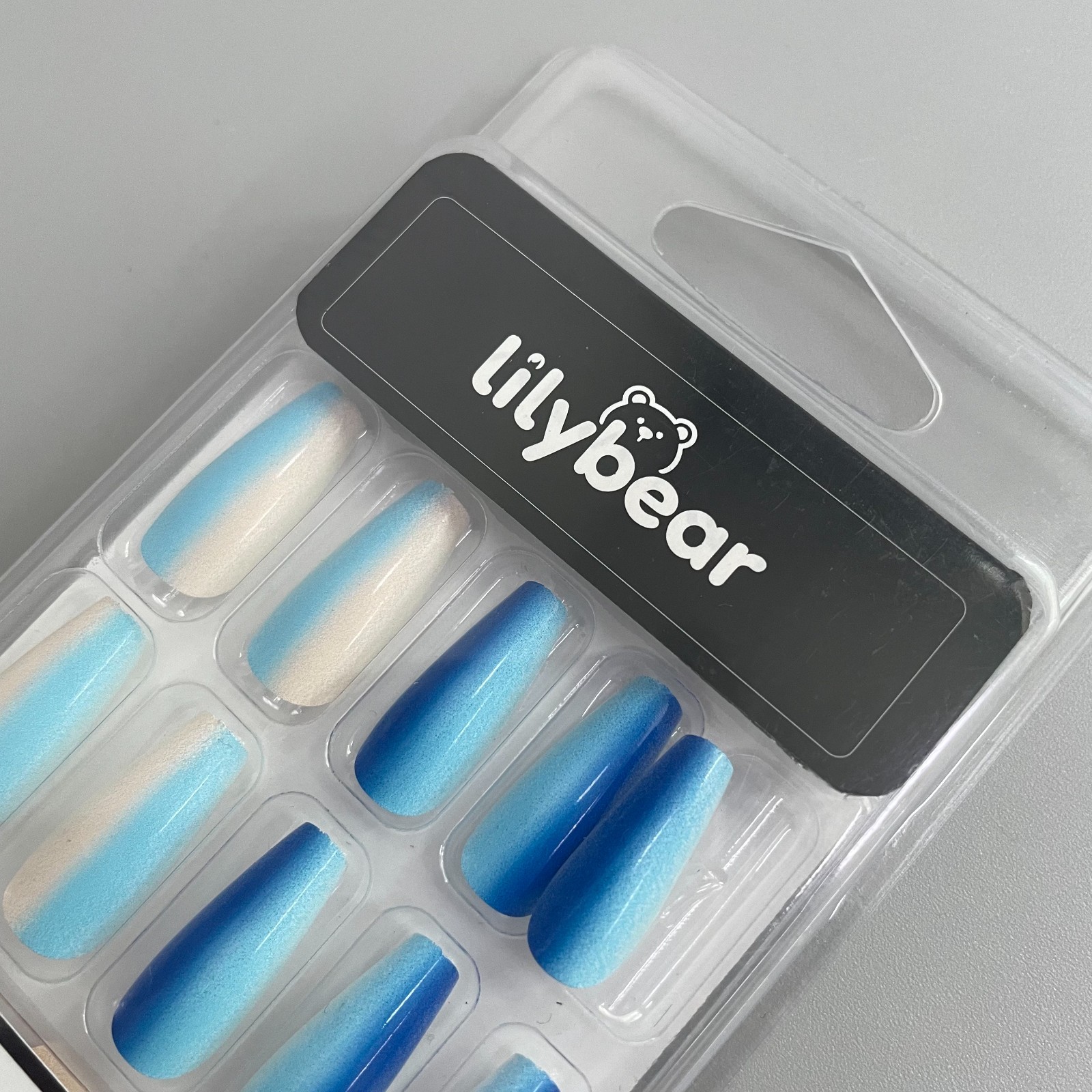 lilybear False Nails, Delicate and Comfortable Full Cover Acrylic False Nails