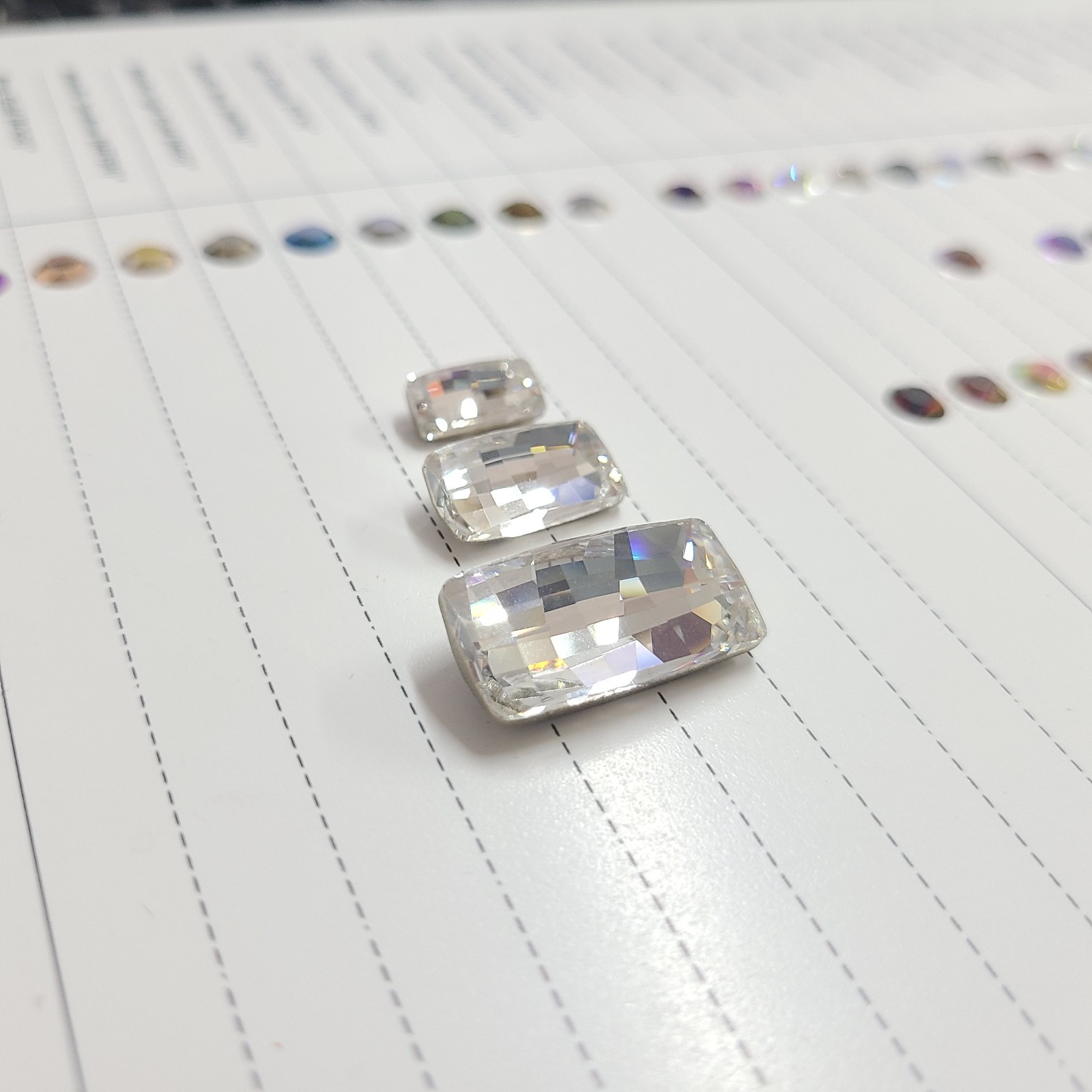 Swarovski 4524 Pure Baguette Fancy Stone Crystal 12×6 16×8 23×11 (1pc)