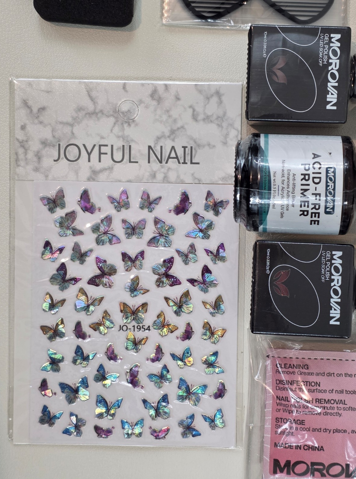 Morovan Acrylic Nail Kit with Everything Beginners Professional Nail Kit #L19