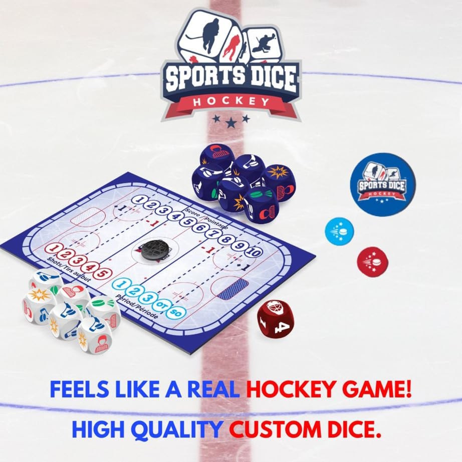 FoxMind-Games: Sports 4.5 inches x 6.25 x 1.24 inches, Hockey