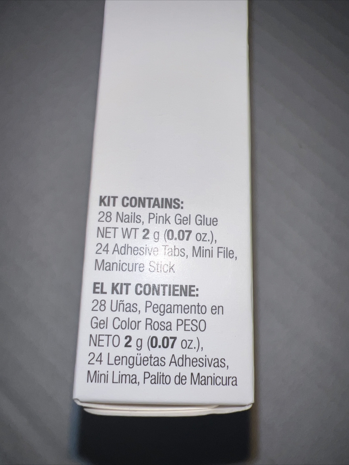 Kiss Nails Gel Fantasy Collection Sculpted Nail Long Matte Pink Manicure #79955