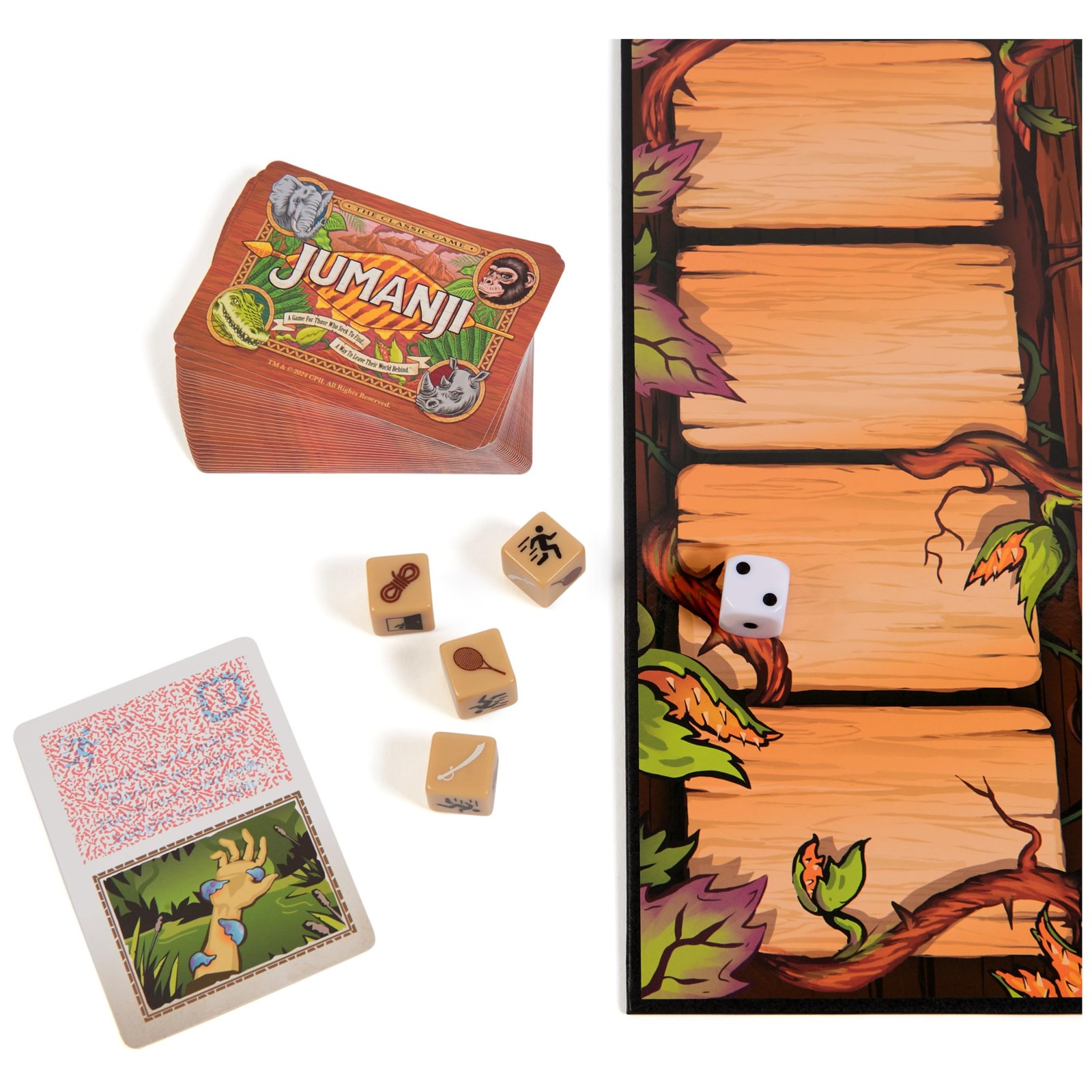 Spin Master Games, Jumanji 30th Anniversary Edition, The 1, Classic Game