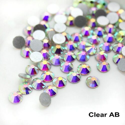 Nail Art Rhinestones Crystal Decoration Flatback 1440pcs Glitter Gems Diamond