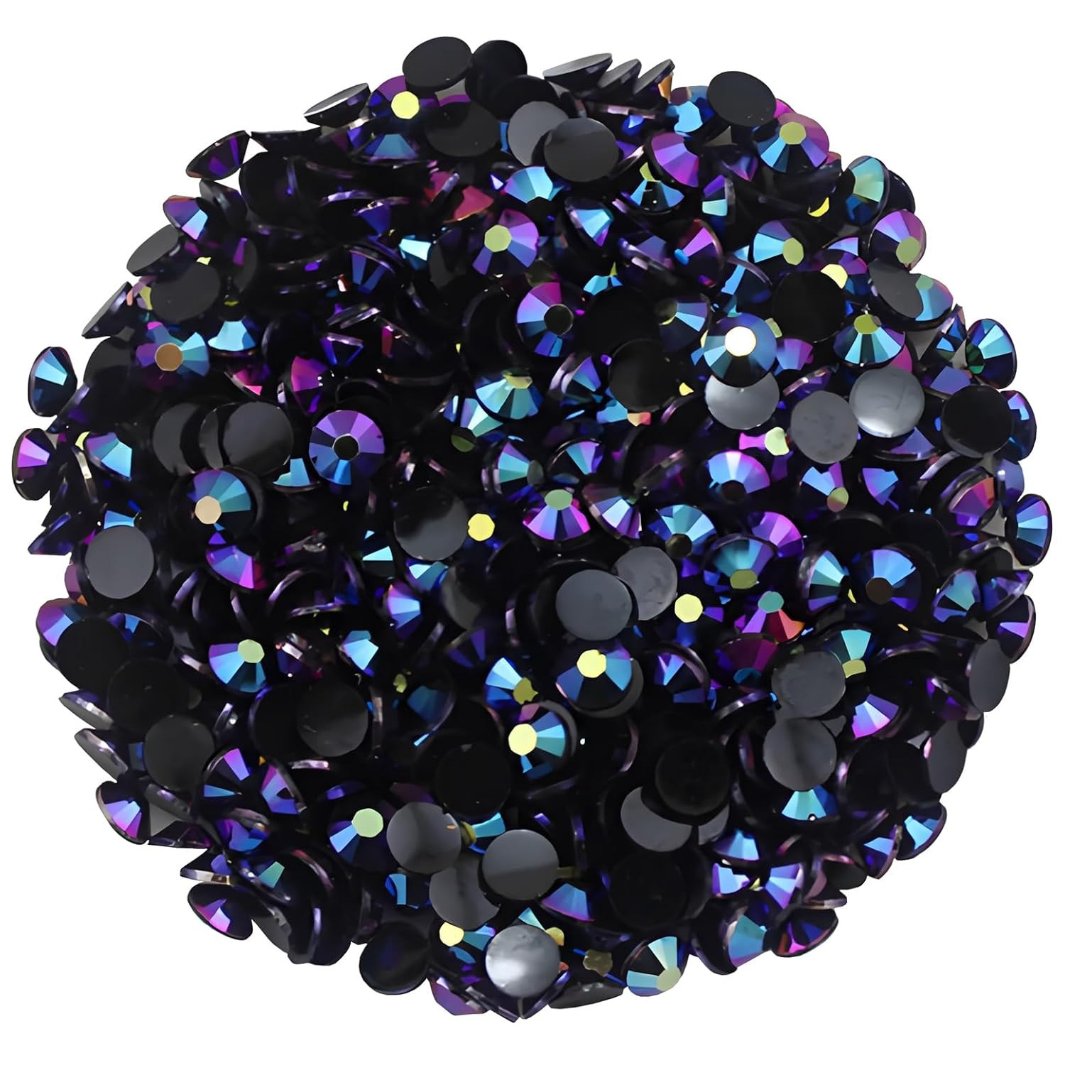 720 Pcs SS30 6Mm Flatback for Nails Art Crafts Glitter round Shine Gems AB Crys