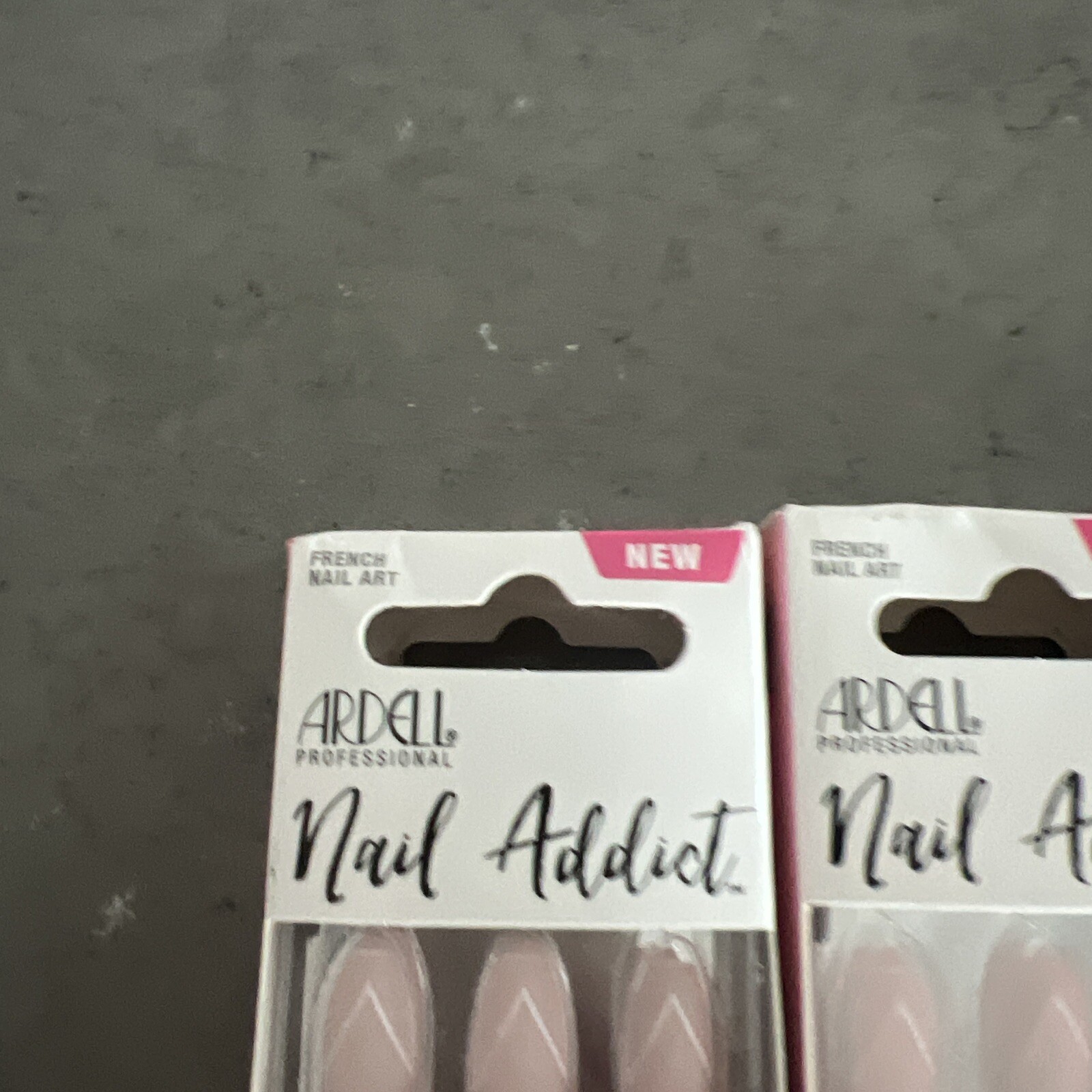 3 Pk Ardell NAIL ADDICT Eco Mani FRENCH NAIL ART Tips 30 Tips Each | New READ