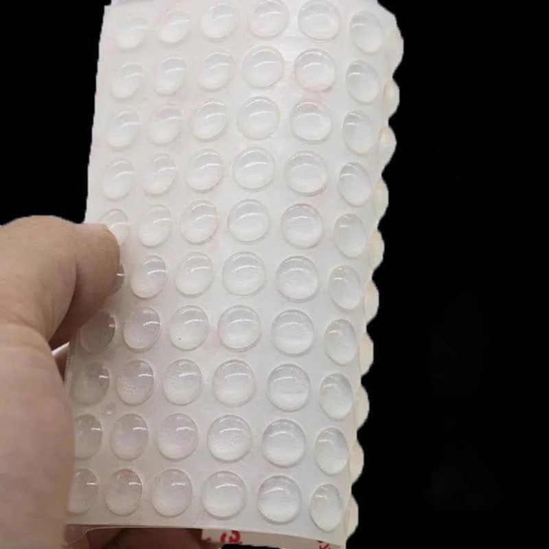 Clear Silicone Key Covers 12x4mm 64Pcs For Long Nails Includes 3D Decals