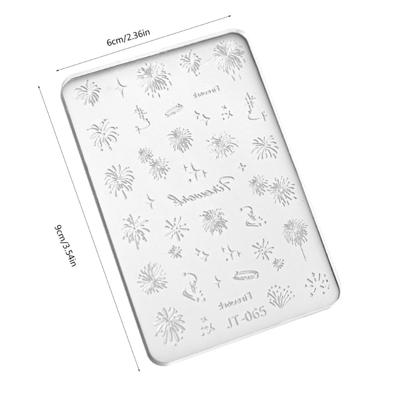 Nail Decors Molds Nail Carving Mold Perfect Gift for Nail Decors Enthusiasts