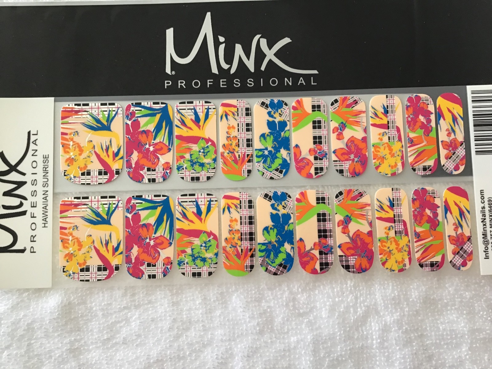 Minx Professional nail wrap Pink Cheetah