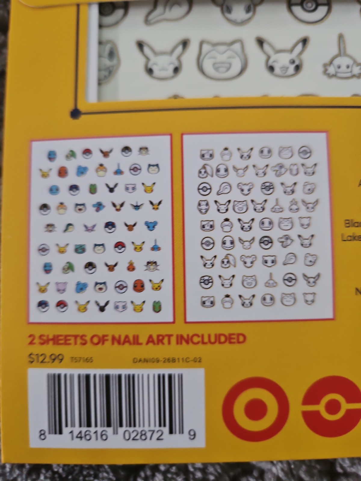 Pokémon Nail Art Tattoos Over 100 Designs Target Collab For Any Nails! NEW