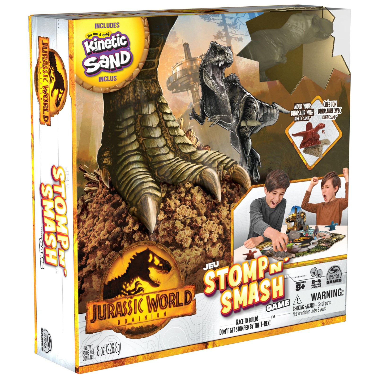Spin Master Games, Jurassic World Dominion, Stomp N’ One Size, Multicolor